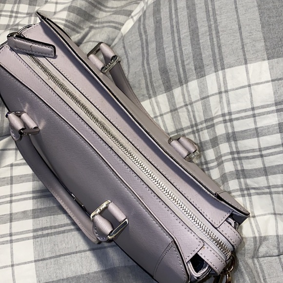 MCM Saffiano Medium Nuovo Tote Gull Gray - Picture 9 of 14